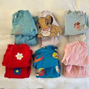 Colorful Kids' Sweatsuit Bundle